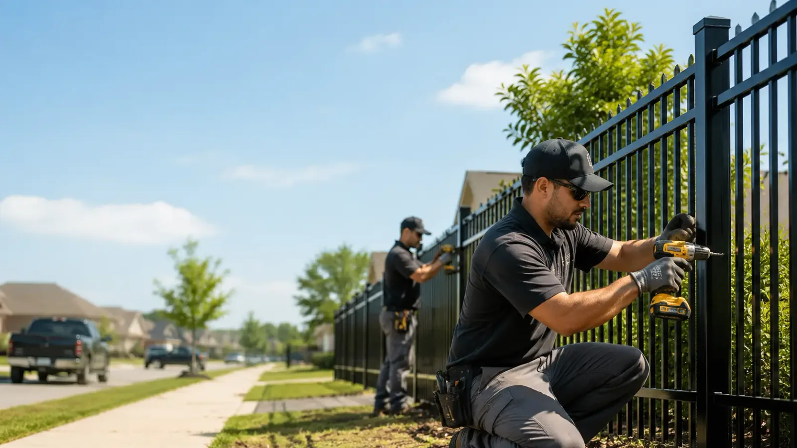 Metal Fence Installation in Ida, MI